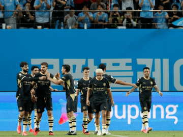 一场3-1完成逆转好戏，曼城锋霸梅开二度，掀翻马竞，李刚仁哑火